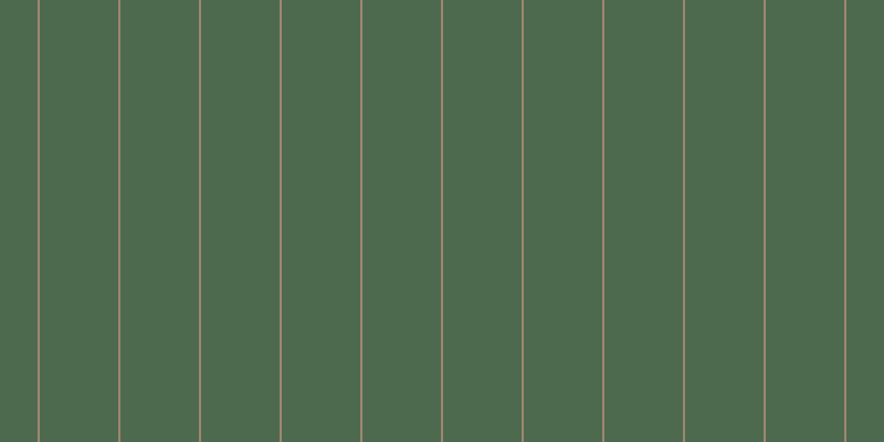 #4e6a4e, #eba393 vertical lines, one pixels wide, seventy-two pixels apart
