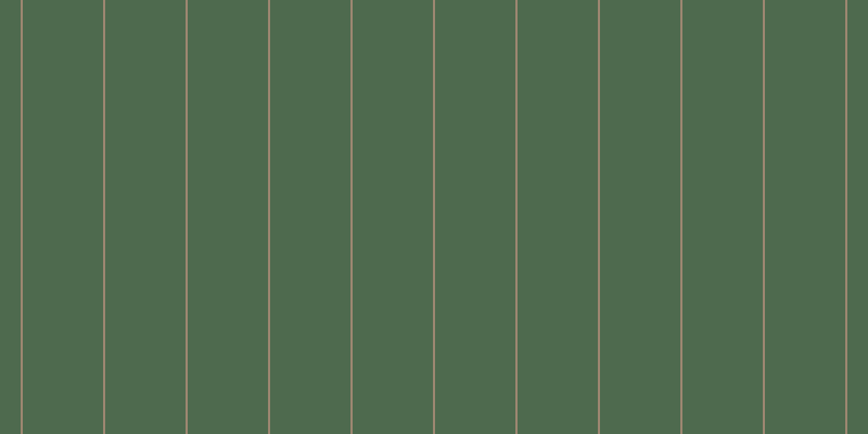 #4e6a4e, #eba393 vertical lines, one pixels wide, seventy-five pixels apart