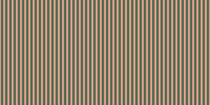 #4e6a4e, #eba393 vertical lines, seven pixels wide, nine pixels apart