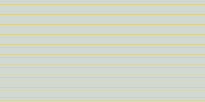 #4e6a4e (25%), #dbd393 horizontal lines, two pixels wide, eleven pixels apart