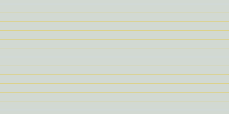 #4e6a4e (25%), #dbd393 horizontal lines, two pixels wide, twenty-nine pixels apart