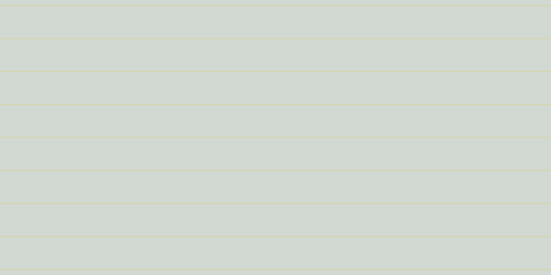 #4e6a4e (25%), #dbd393 horizontal lines, one pixels wide, forty-seven pixels apart