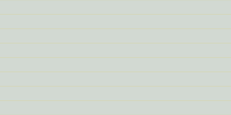 #4e6a4e (25%), #dbd393 horizontal lines, one pixels wide, forty-nine pixels apart