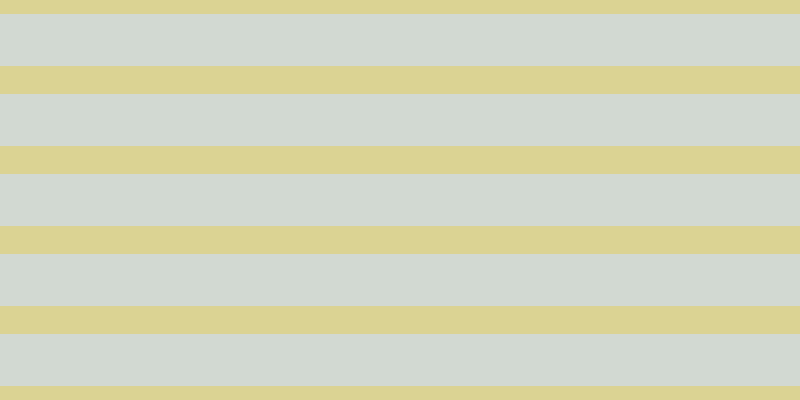 #4e6a4e (25%), #dbd393 horizontal lines, twenty-eight pixels wide, fifty-two pixels apart