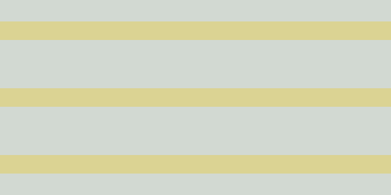 #4e6a4e (25%), #dbd393 horizontal lines, thirty-eight pixels wide, ninety-nine pixels apart