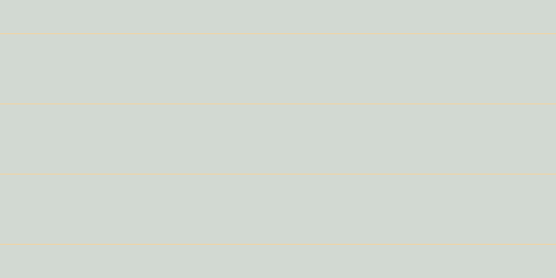 #4e6a4e (25%), #fcd393 horizontal lines, one pixels wide, one hundred pixels apart