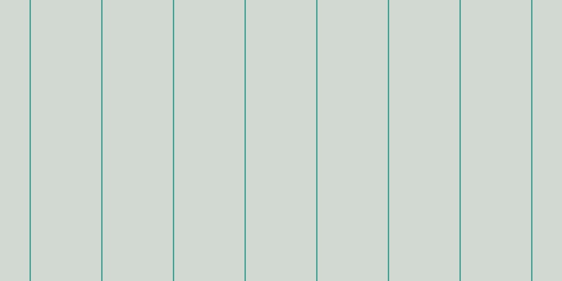 #4e6a4e (25%), #46a393 vertical lines, two pixels wide, one hundred pixels apart