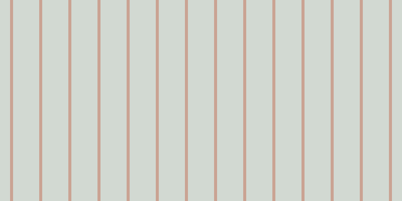#4e6a4e (25%), #caa393 vertical lines, six pixels wide, fifty-two pixels apart