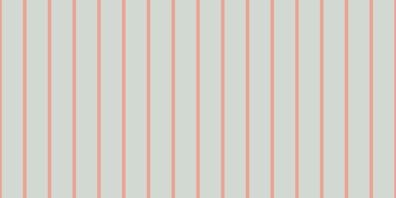 #4e6a4e (25%), #eba393 vertical lines, seven pixels wide, forty-three pixels apart