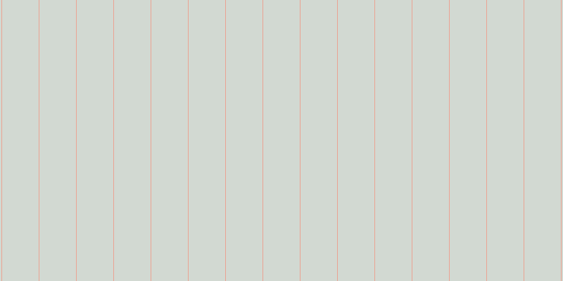 #4e6a4e (25%), #eba393 vertical lines, one pixels wide, fifty-two pixels apart