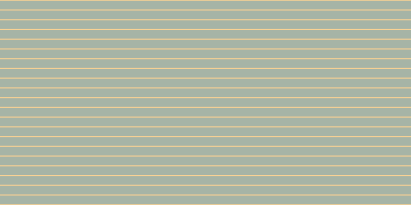 #4e6a4e (50%), #fcd393 horizontal lines, two pixels wide, seventeen pixels apart