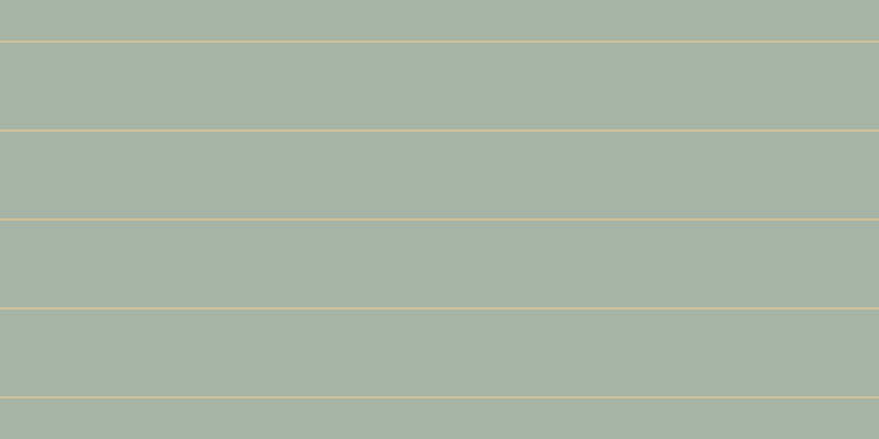 #4e6a4e (50%), #fcd393 horizontal lines, one pixels wide, eighty pixels apart