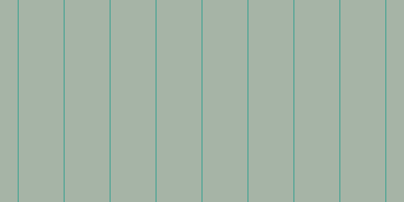 #4e6a4e (50%), #46a393 vertical lines, two pixels wide, eighty-nine pixels apart