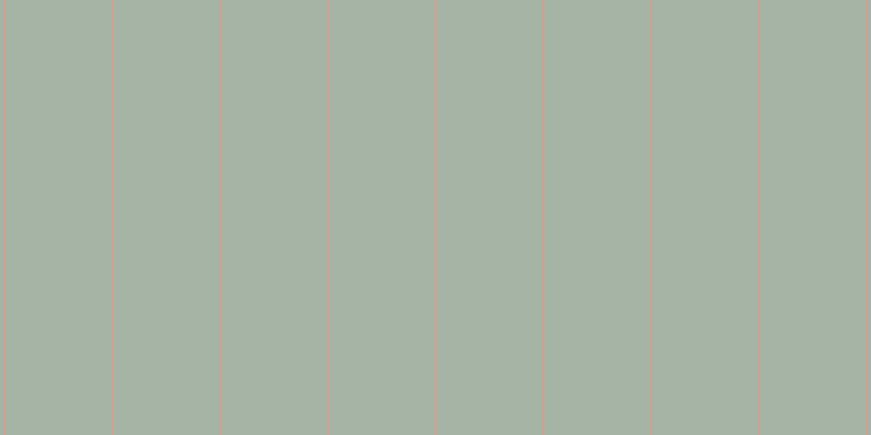 #4e6a4e (50%), #caa393 vertical lines, two pixels wide, ninety-seven pixels apart