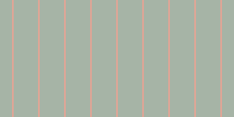 #4e6a4e (50%), #eba393 vertical lines, five pixels wide, eighty-four pixels apart