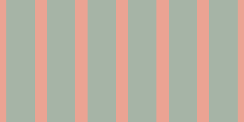#4e6a4e (50%), #eba393 vertical lines, forty pixels wide, ninety-three pixels apart