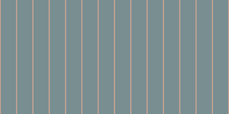 #4e6a6f (75%), #caa393 vertical lines, four pixels wide, fifty-three pixels apart