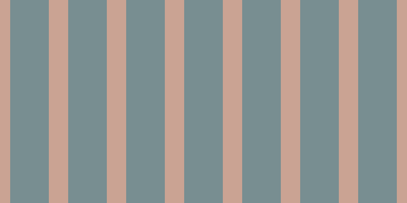 #4e6a6f (75%), #caa393 vertical lines, thirty-eight pixels wide, seventy-six pixels apart