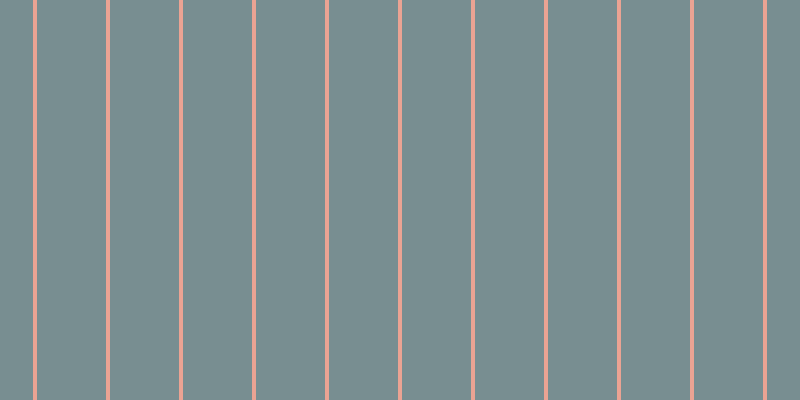 #4e6a6f (75%), #eba393 vertical lines, four pixels wide, sixty-nine pixels apart