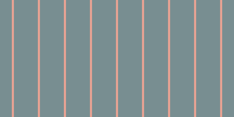 #4e6a6f (75%), #eba393 vertical lines, seven pixels wide, eighty-two pixels apart