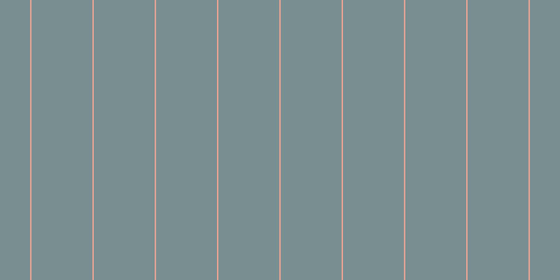 #4e6a6f (75%), #eba393 vertical lines, two pixels wide, eighty-seven pixels apart