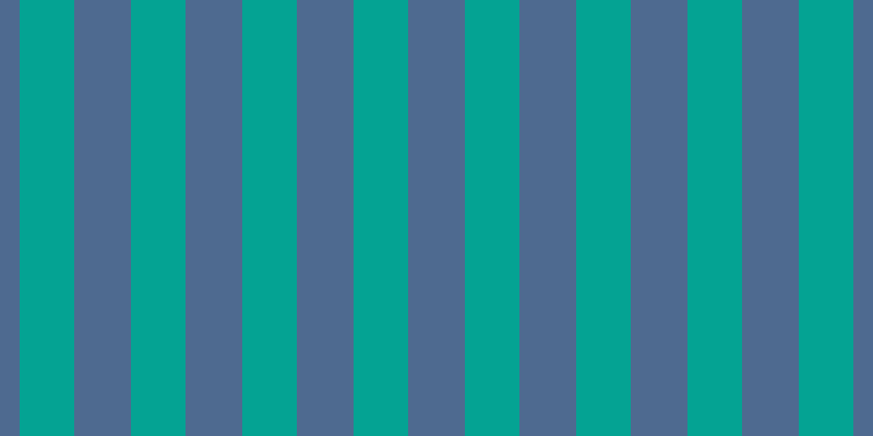 #4e6a90, #04a393 vertical lines, fifty pixels wide, fifty-two pixels apart