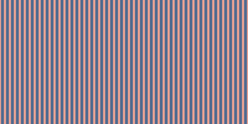 #4e6a90, #eba393 vertical lines, seven pixels wide, nine pixels apart