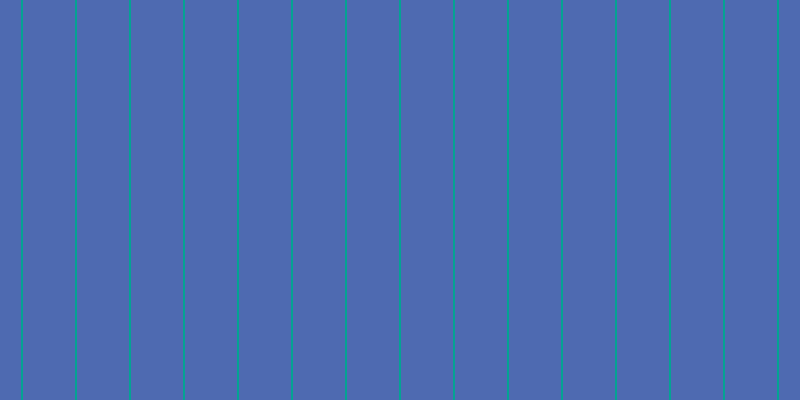 #4e6ab1, #04a393 vertical lines, two pixels wide, fifty-two pixels apart
