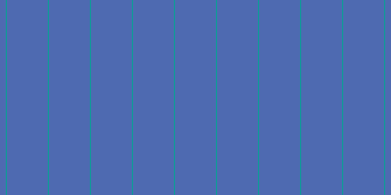 #4e6ab1, #04a393 vertical lines, two pixels wide, eighty-four pixels apart