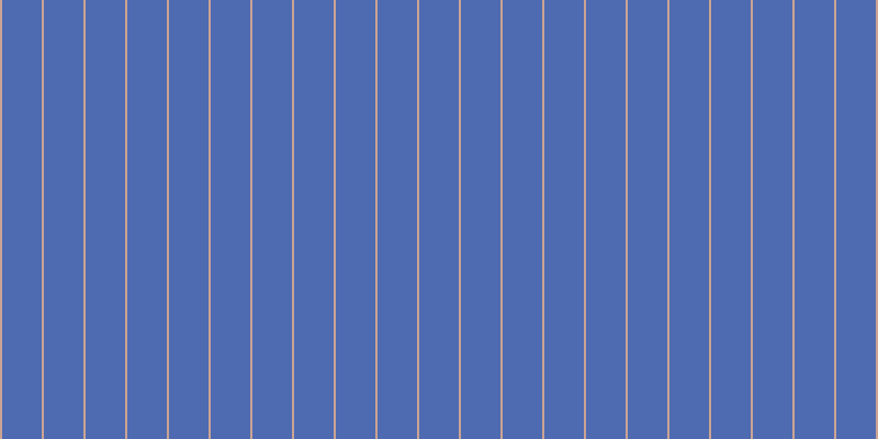 #4e6ab1, #caa393 vertical lines, two pixels wide, thirty-six pixels apart