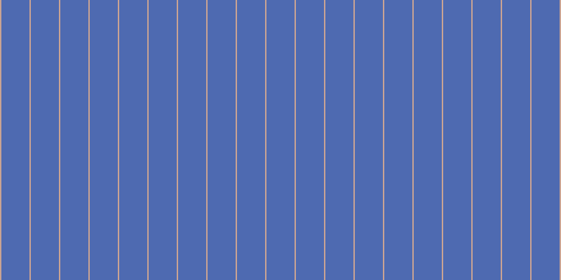 #4e6ab1, #caa393 vertical lines, two pixels wide, forty pixels apart