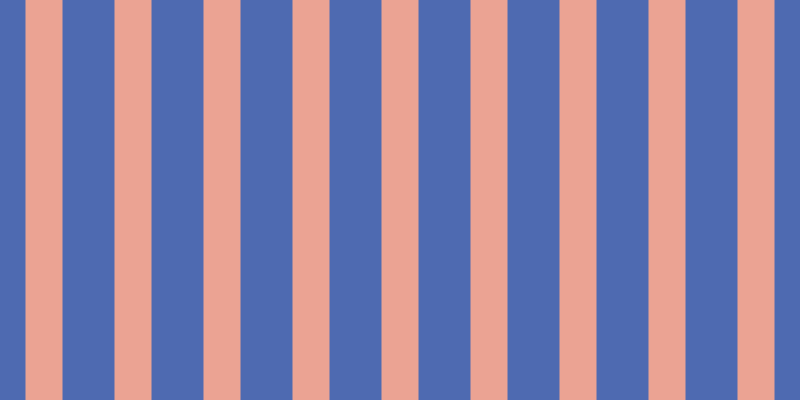 #4e6ab1, #eba393 vertical lines, thirty-seven pixels wide, fifty-two pixels apart