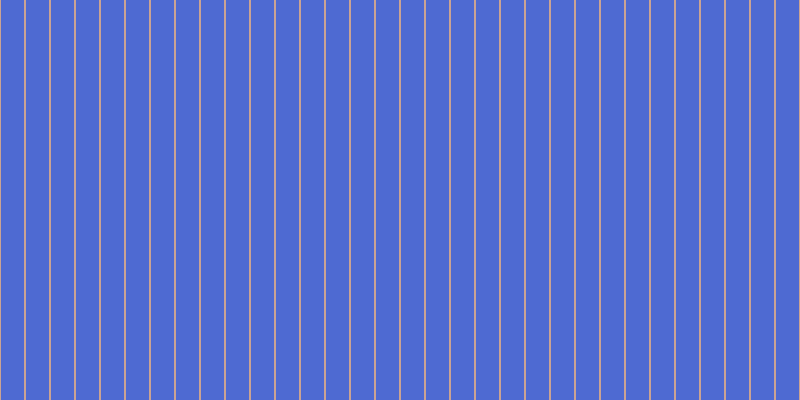 #4e6ad2, #caa393 vertical lines, two pixels wide, twenty-three pixels apart