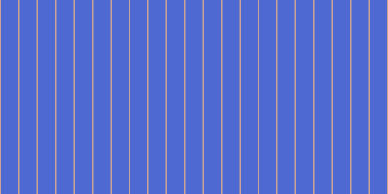 #4e6ad2, #caa393 vertical lines, three pixels wide, thirty-five pixels apart