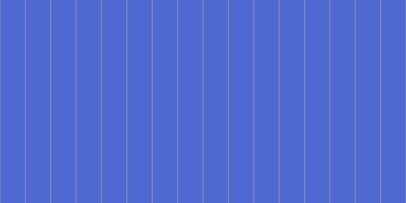 #4e6ad2, #caa393 vertical lines, one pixels wide, forty-nine pixels apart