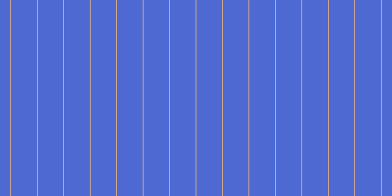 #4e6ad2, #caa393 vertical lines, two pixels wide, fifty-two pixels apart