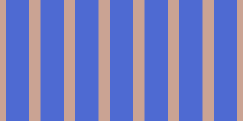#4e6ad2, #caa393 vertical lines, thirty-seven pixels wide, seventy-seven pixels apart