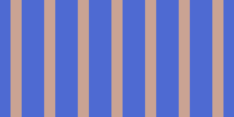 #4e6ad2, #caa393 vertical lines, thirty-eight pixels wide, seventy-seven pixels apart