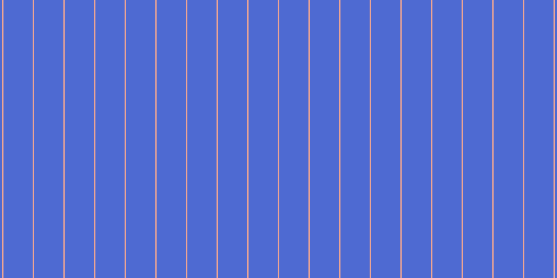 #4e6ad2, #eba393 vertical lines, two pixels wide, forty-two pixels apart