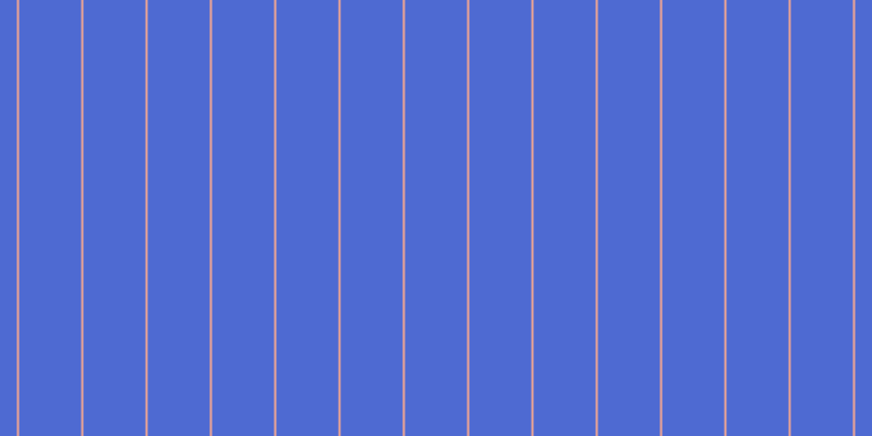 #4e6ad2, #eba393 vertical lines, two pixels wide, fifty-seven pixels apart