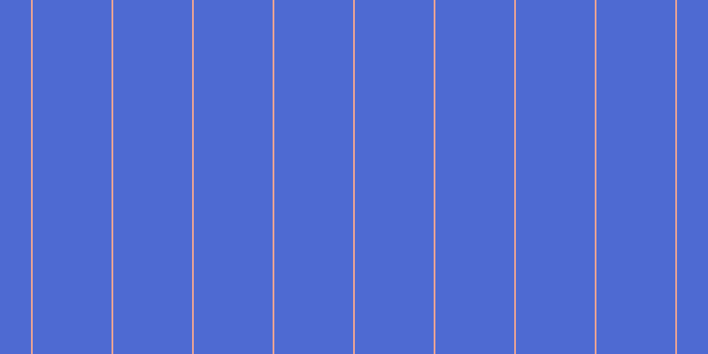 #4e6ad2, #eba393 vertical lines, two pixels wide, eighty-nine pixels apart