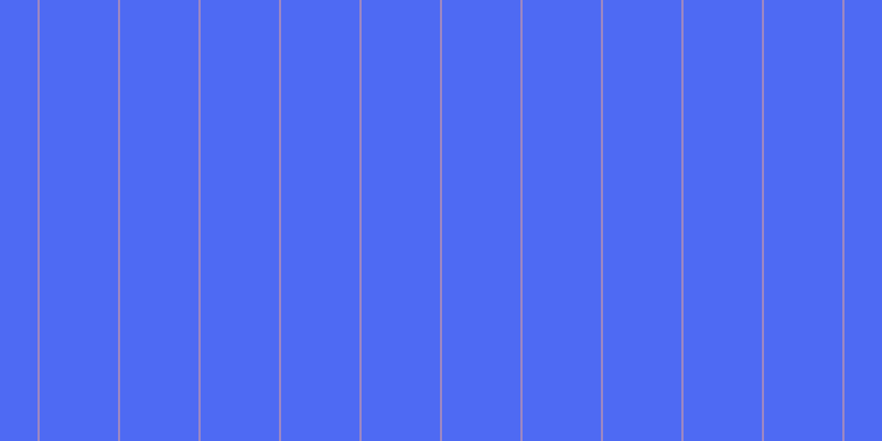 #4e6af3, #eba393 vertical lines, one pixels wide, seventy-two pixels apart