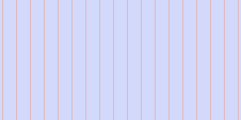 #4e6af3 (25%), #eba393 vertical lines, two pixels wide, forty-four pixels apart