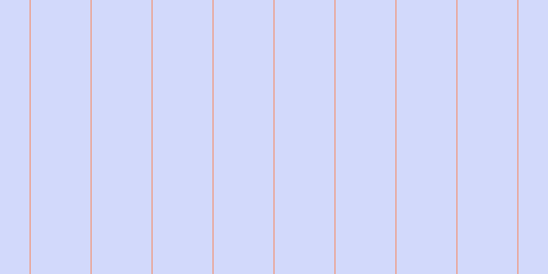 #4e6af3 (25%), #eba393 vertical lines, two pixels wide, eighty-seven pixels apart