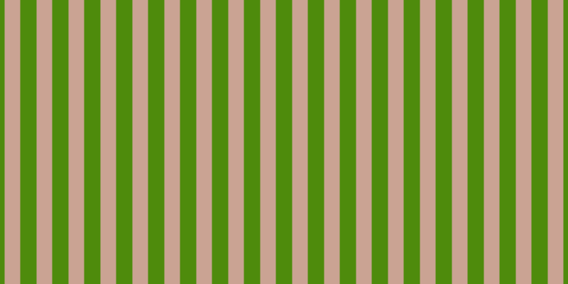 #4e8b0c, #caa393 vertical lines, twenty-two pixels wide, twenty-three pixels apart