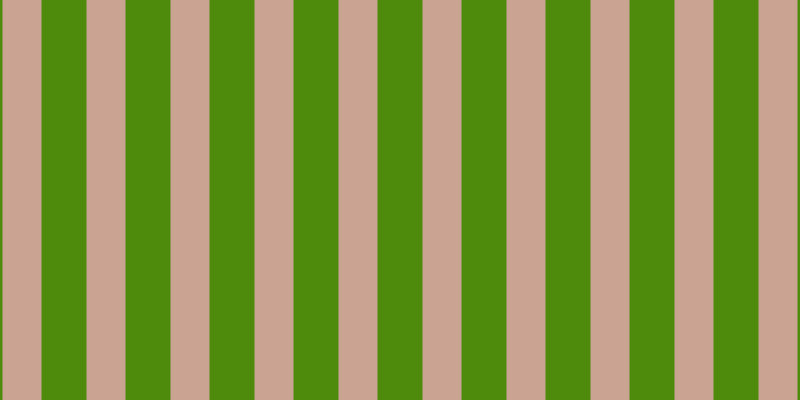 #4e8b0c, #caa393 vertical lines, thirty-nine pixels wide, forty-five pixels apart