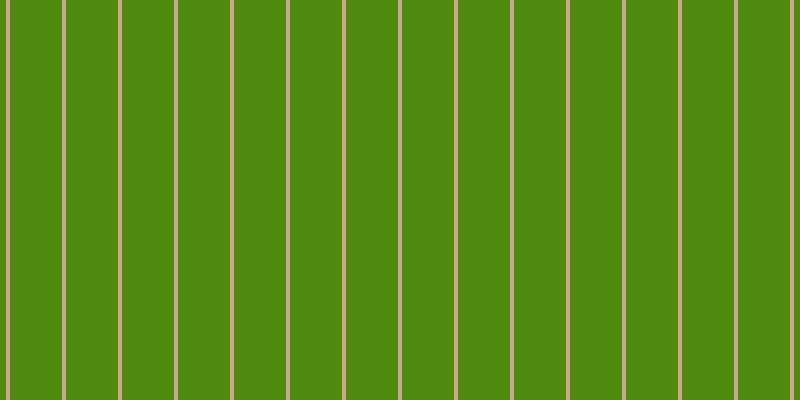 #4e8b0c, #caa393 vertical lines, four pixels wide, fifty-two pixels apart