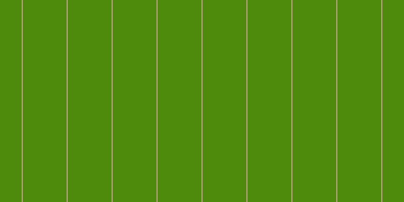 #4e8b0c, #caa393 vertical lines, two pixels wide, eighty-seven pixels apart