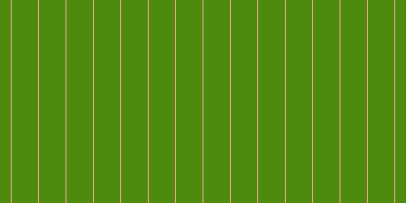 #4e8b0c, #eba393 vertical lines, two pixels wide, fifty-two pixels apart