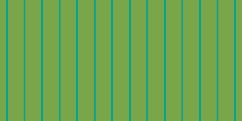 #4e8b0c (75%), #04a393 vertical lines, six pixels wide, fifty-two pixels apart